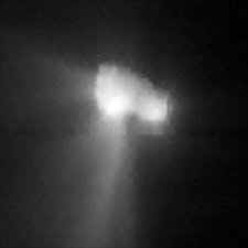 South Polar Cap from Mariner 9